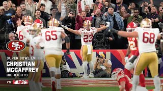 Christian McCaffrey best plays vs. Chiefs | Super Bowl LVIII