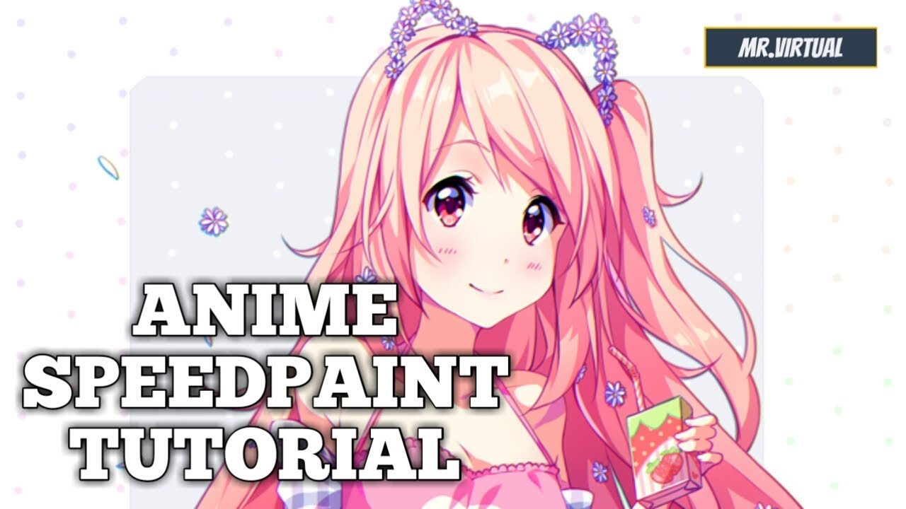 Anime Speedpaint Tutorial Youtube
