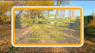 Klášterec nad Ohří, Kadaň, Chomutov a Jirkov cyklotrasa v barvách podzimu, 28.10.2024, 4K