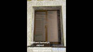 Brilliant Sariosiyo Jalyuzi #jalyuzi #kamera #lyustra #sariosiyo