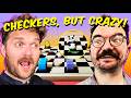 Checkers, But With CRAZY PIECES | House Rules