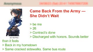 Came Back From the Army — She Didn’t Wait | 4Chan Greentext Stories