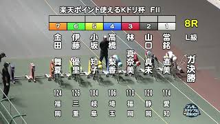 【岸和田競輪場】令和６年９月29日 8R 楽天ポイント使えるKドリ杯 FⅡ　３日目【ブッキースタジアム岸和田】