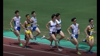 20180520九州実業団陸上 男子5000m