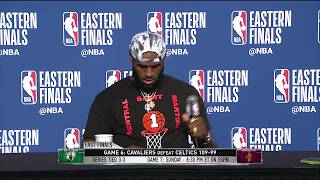 LeBron James | Game 6 Eastern Conference Final Press Conference