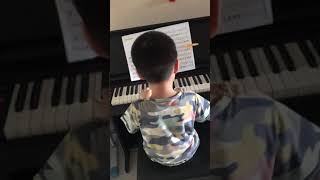 Long Long ago-Piano Yiran at 6 years old