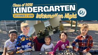 Kindergarten Information Night 2025 26