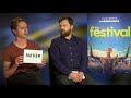 the festival cast play never have i ever mtv movies