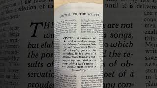 Ralph Waldo Emerson on Goethe; or, The Writer ✍️