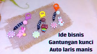 ide bisnis jualan auto laris, gantungan kunci nama