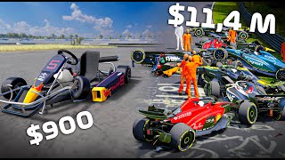 Cheapest to Most Expensive Motorsport Crashes #1 | BeamNG.drive