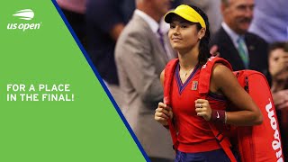 Emma Raducanu and Maria Sakkari Walk onto Court! | 2021 US Open
