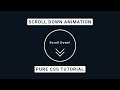 CSS Scroll Down Animation Tutorial | @codecompanion93