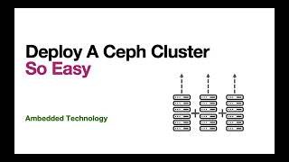 Deploy your ceph cluster for production can be so easy