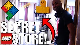SECRET LEGO STORE! HUGE LEGO GARAGE SALE! | LEGO Vlog!