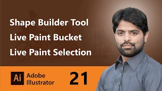 Shape Builder tool, Live Paint Bucket and Live Paint Selection tool in Adobe Illustrator