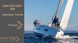 SUN ODYSSEY 490 de Jeanneau : Vidéo de Visite Guidée (en Français)