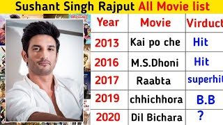 Sushant Singh Rajput All Movie list|Sushant Singh All Movie |Hit and Flop