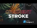 Gradient Stroke in Affinity Designer v2