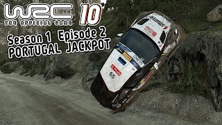 WRC 10 - Career S01E02 - Portugal jackpot