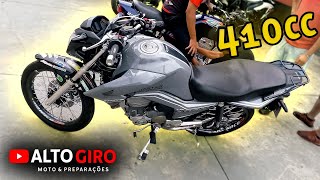 ACELEREI UMA 160 START 410cc DO INSANO MOTOS EM ARARAQUARA