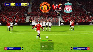 🔥 eFootball 2022 - Manchester United vs Liverpool ● Ultra Graphics Gameplay (4K 60FPS) Version 1.0
