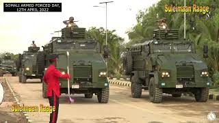 INCREDIBLE MILITARY PARADE: Somali Armed Forces showcasing their military prowess