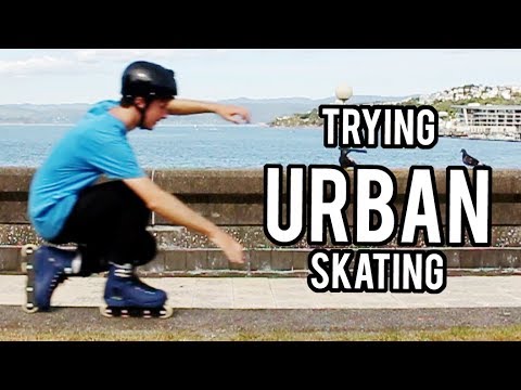 Trying Out Urban Skating - B-Roll - YouTube