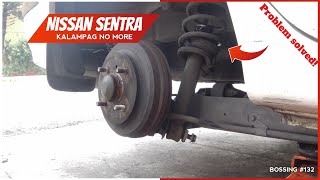 Nissan Sentra Kalampag Problem Solved | Shock Absorbers Check & Replace