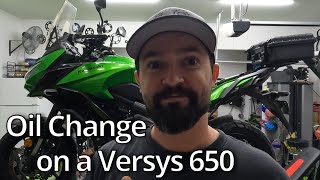 How To: Kawasaki Versys 650 Oil and Filter Change