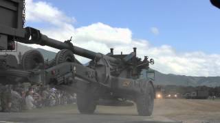 ２０１５．０９．２０　陸上自衛隊　日本原駐屯地５０周年記念　観閲式行進