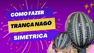 Tutorial trança simetrica 💜💎