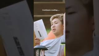 I want to achieve RM's patience level  🤣🤣🤣