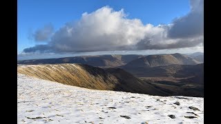 Hiking in Ireland: a winter walk in the Sheeffry Hills Part 2