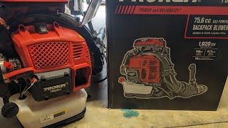 ProRun PBB2884 Backpack Blower Review