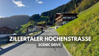 Zillertaler Höhenstraße | Scary steep road | 4k HDR Dolby Vision | 2029m | Tirol, Austria