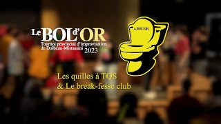 Bol d'or 2023 | épisode 01 Les quilles à TQS \u0026 Le break-fesse club