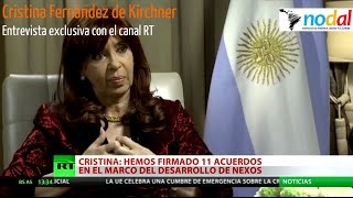 Cristina Fernández de Kirchner - Entrevista exclusiva canal RT