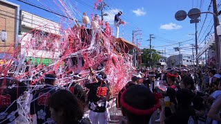 2024年 貝塚麻生郷だんじり祭 宵宮午後[4K]