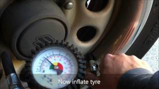 How to change tyre valve stem core