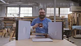 Nick Offerman unboxing 'A Ghost Is Born' deluxe edition vinyl