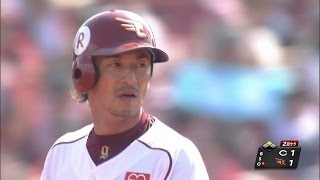 【プロ野球パ】左中間深々と！後藤が起用の応える同点適時打 2014/06/01 E-C