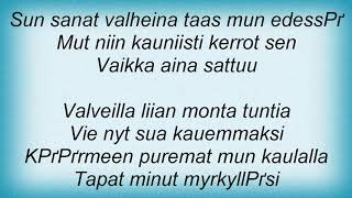 Uniklubi - Myrkky Lyrics