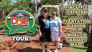 Exploring The Dole Plantation: Pineapple Paradise And Mega Maze Tour In Hawaii!