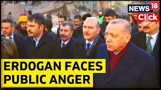 Erdogan Visits Turkey Quake Zone As Anger Grows, Condemns Criticism Of Turkey's Quake Response