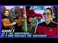 🖖STAR TREK TNG 3x3-4 The Survivors | Who Watches the Watchers REACTION