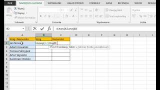 Jak Rozdzielić Dane w Excelu - Praktyczny Przewodnik na Przykładzie Imienia i Nazwiska!