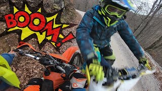 Motorcycle Adventures - Crazy Dirt Bike Crash | Painful Fail