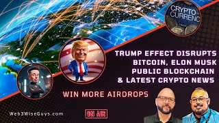 Trump Effect Disrupts Bitcoins 4 Year Cycle? - Elon Musk Public Blockchain - Crypto News