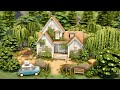 Dreamy Cottagecore Starter Home 🌿| The Sims 4 | Speed Build with Ambient Sound | No CC